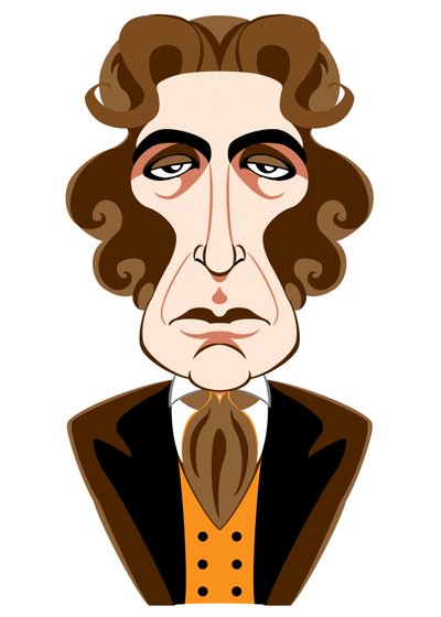 Paul McGann as Doctor Who - caricature by Neale Osborne